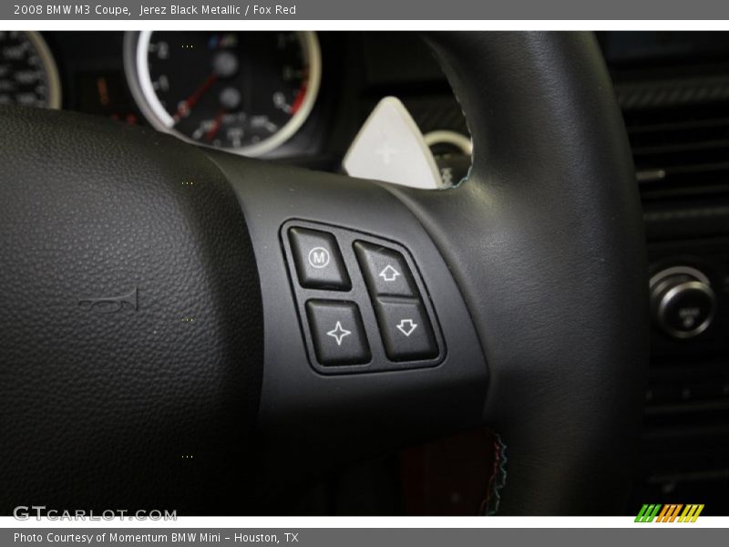 Jerez Black Metallic / Fox Red 2008 BMW M3 Coupe