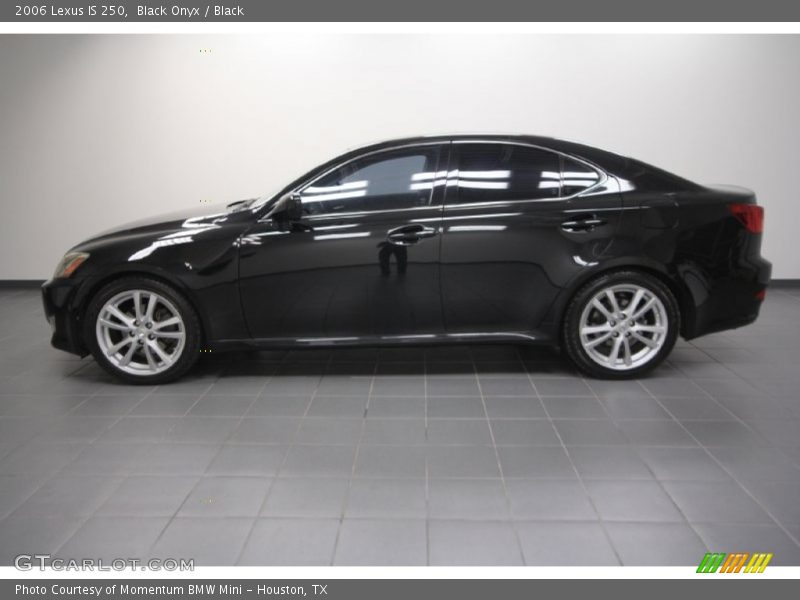 Black Onyx / Black 2006 Lexus IS 250