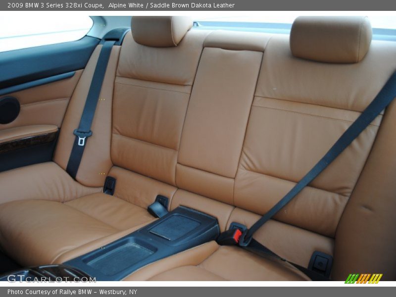 Alpine White / Saddle Brown Dakota Leather 2009 BMW 3 Series 328xi Coupe