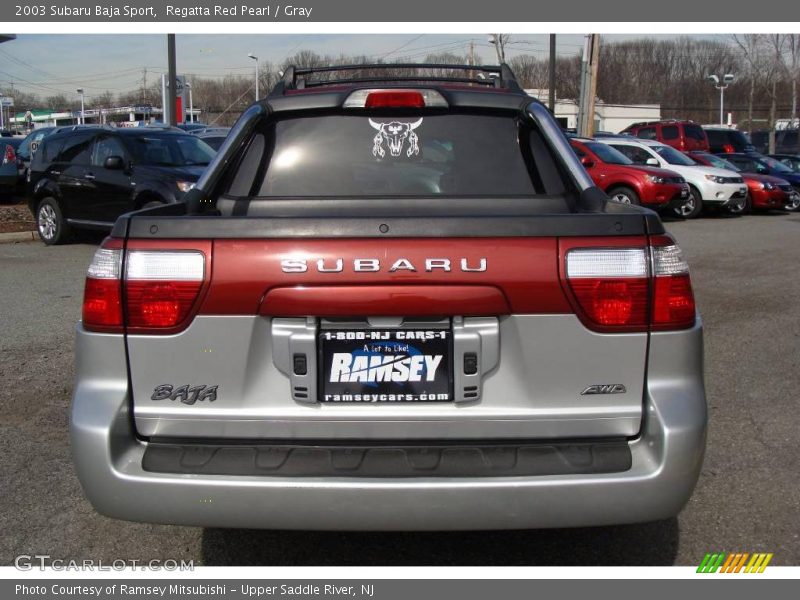 Regatta Red Pearl / Gray 2003 Subaru Baja Sport