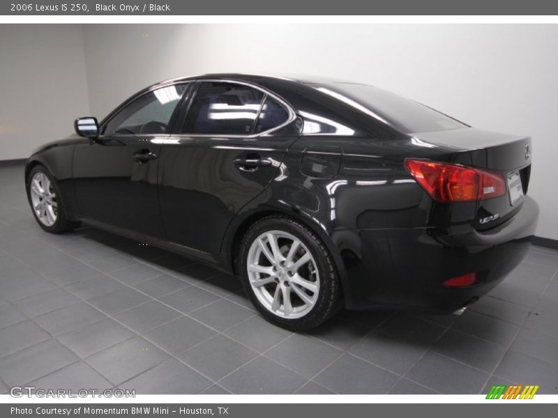 Black Onyx / Black 2006 Lexus IS 250