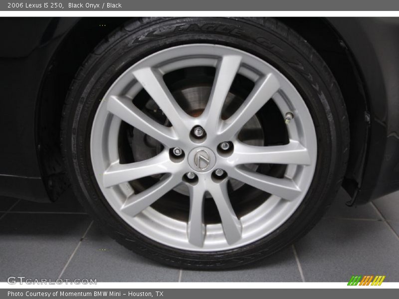 Black Onyx / Black 2006 Lexus IS 250