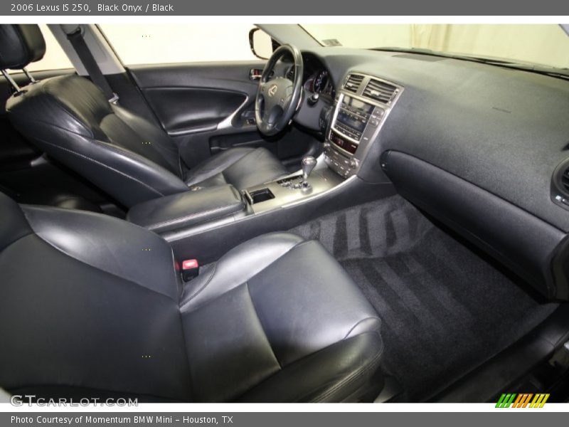 Black Onyx / Black 2006 Lexus IS 250