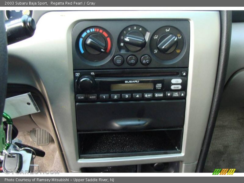 Regatta Red Pearl / Gray 2003 Subaru Baja Sport