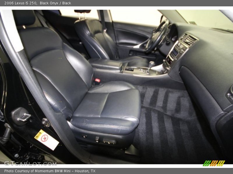Black Onyx / Black 2006 Lexus IS 250