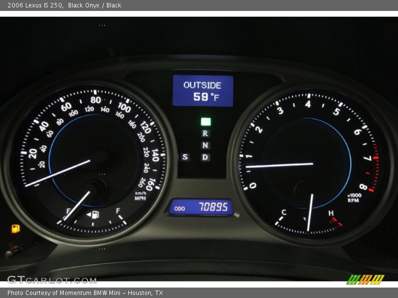 Black Onyx / Black 2006 Lexus IS 250