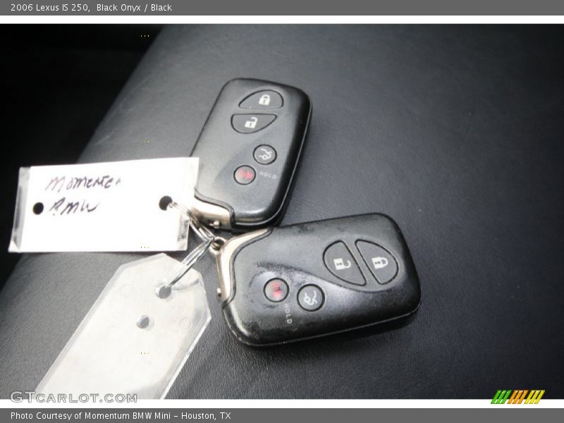 Black Onyx / Black 2006 Lexus IS 250