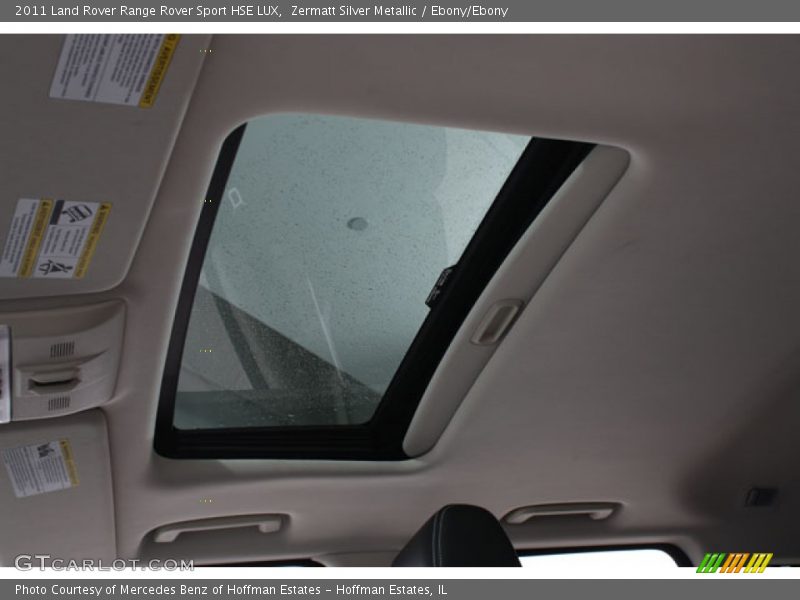 Zermatt Silver Metallic / Ebony/Ebony 2011 Land Rover Range Rover Sport HSE LUX