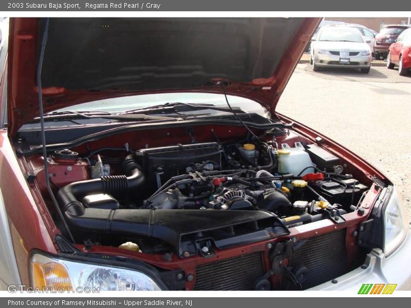 Regatta Red Pearl / Gray 2003 Subaru Baja Sport