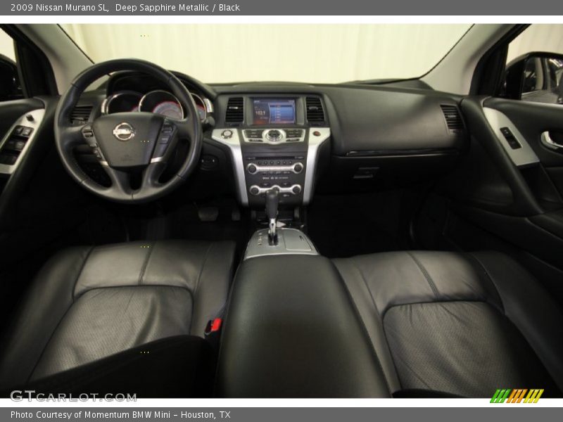 Deep Sapphire Metallic / Black 2009 Nissan Murano SL