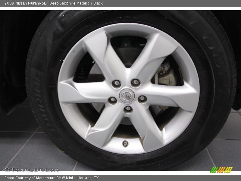 Deep Sapphire Metallic / Black 2009 Nissan Murano SL