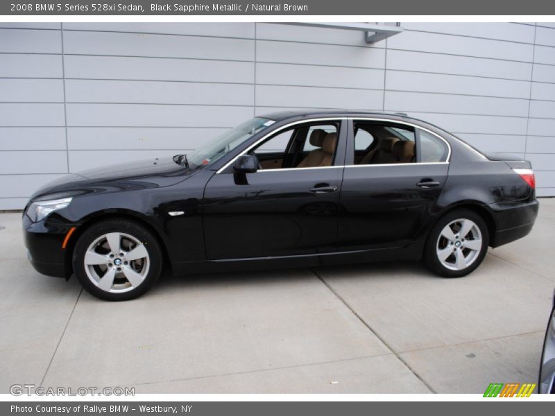  2008 5 Series 528xi Sedan Black Sapphire Metallic