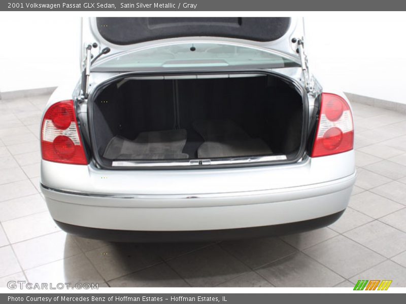 Satin Silver Metallic / Gray 2001 Volkswagen Passat GLX Sedan