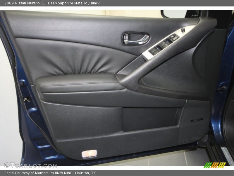 Deep Sapphire Metallic / Black 2009 Nissan Murano SL