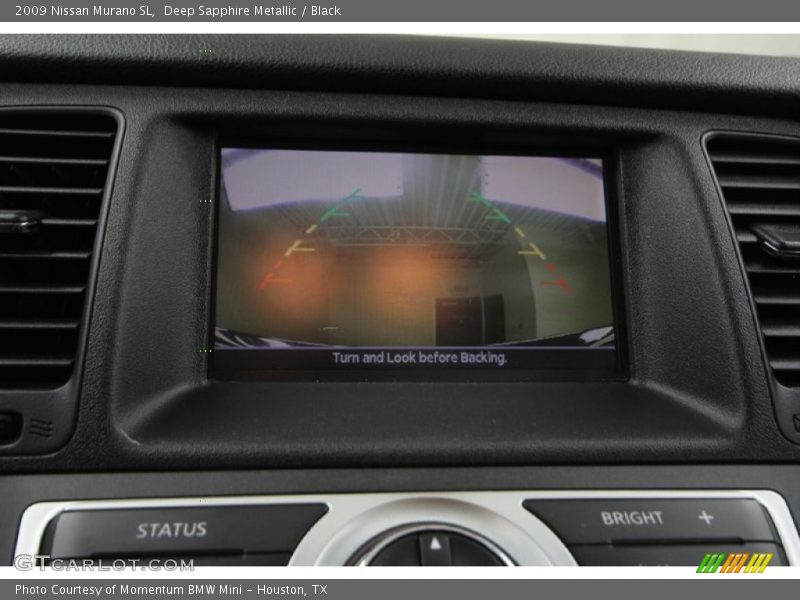 Deep Sapphire Metallic / Black 2009 Nissan Murano SL