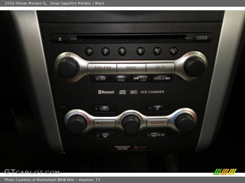 Deep Sapphire Metallic / Black 2009 Nissan Murano SL