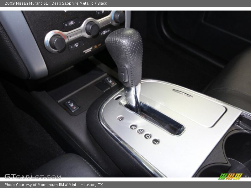 Deep Sapphire Metallic / Black 2009 Nissan Murano SL