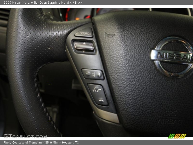 Deep Sapphire Metallic / Black 2009 Nissan Murano SL