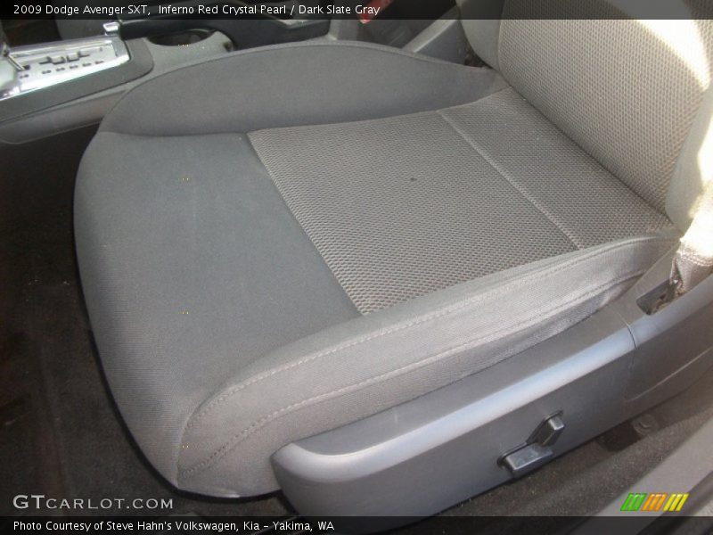 Inferno Red Crystal Pearl / Dark Slate Gray 2009 Dodge Avenger SXT
