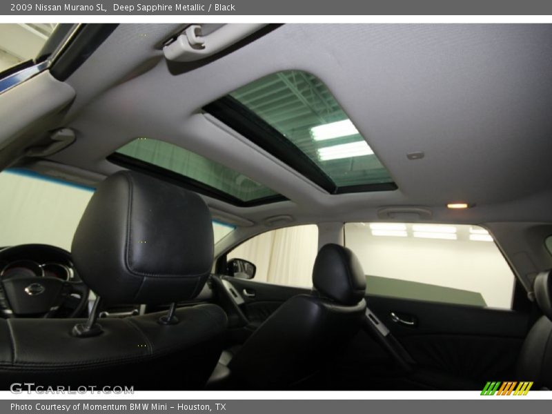 Deep Sapphire Metallic / Black 2009 Nissan Murano SL