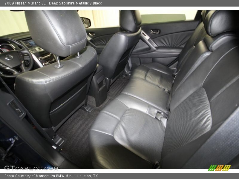 Deep Sapphire Metallic / Black 2009 Nissan Murano SL