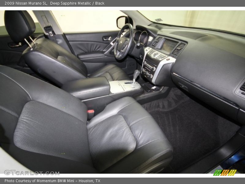 Deep Sapphire Metallic / Black 2009 Nissan Murano SL