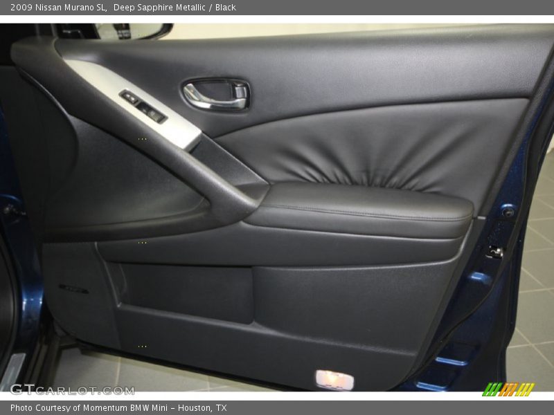 Deep Sapphire Metallic / Black 2009 Nissan Murano SL