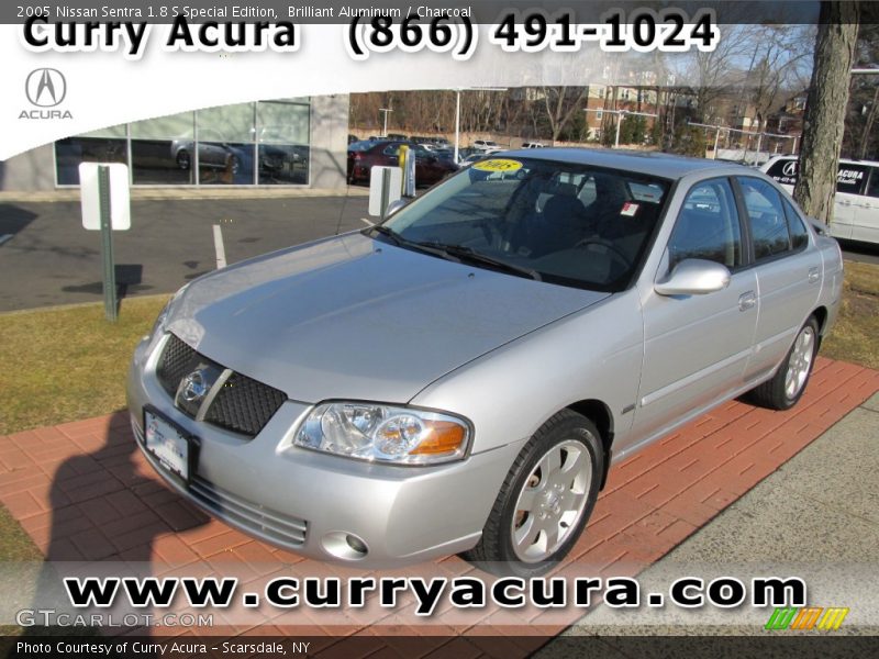 Brilliant Aluminum / Charcoal 2005 Nissan Sentra 1.8 S Special Edition