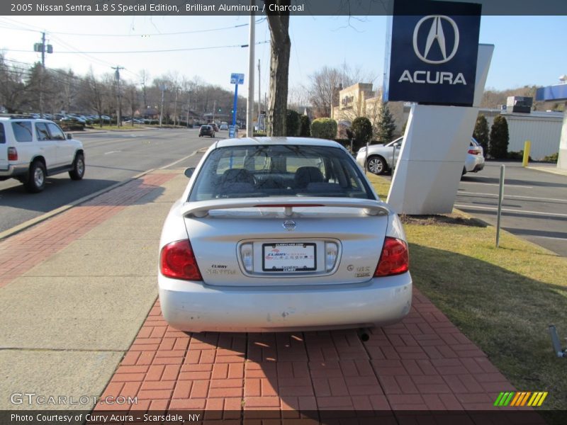 Brilliant Aluminum / Charcoal 2005 Nissan Sentra 1.8 S Special Edition