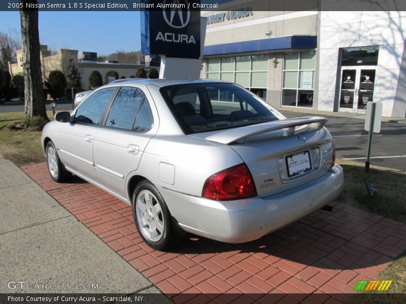 Brilliant Aluminum / Charcoal 2005 Nissan Sentra 1.8 S Special Edition