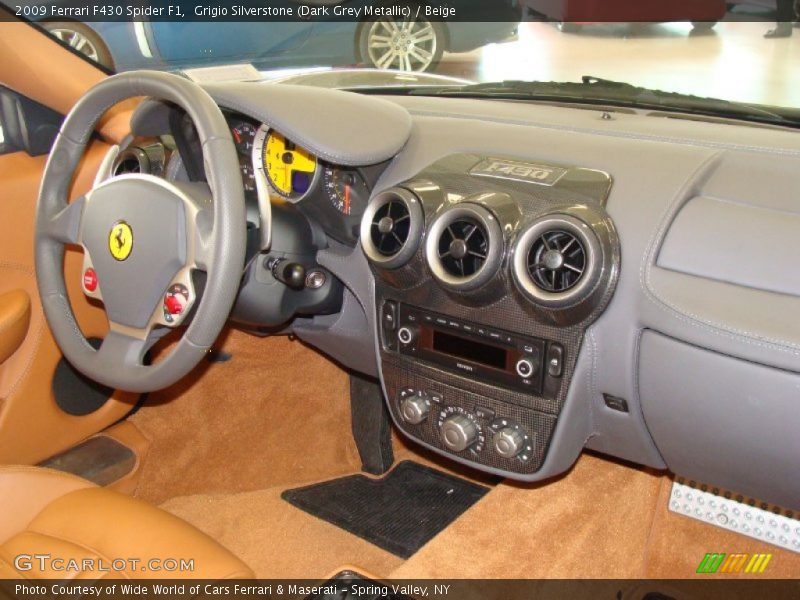 Dashboard of 2009 F430 Spider F1