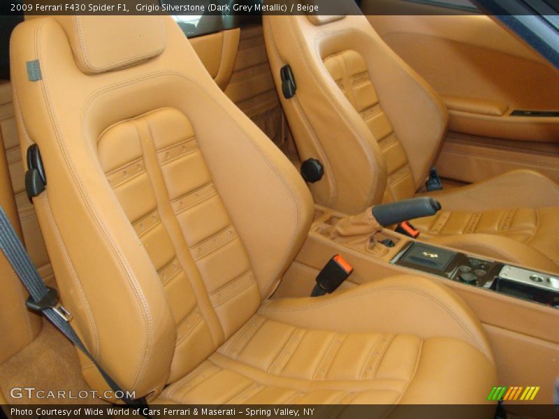  2009 F430 Spider F1 Beige Interior