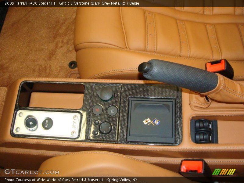 Controls of 2009 F430 Spider F1