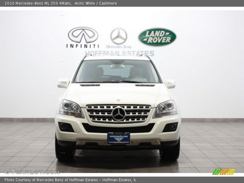 Arctic White / Cashmere 2010 Mercedes-Benz ML 350 4Matic