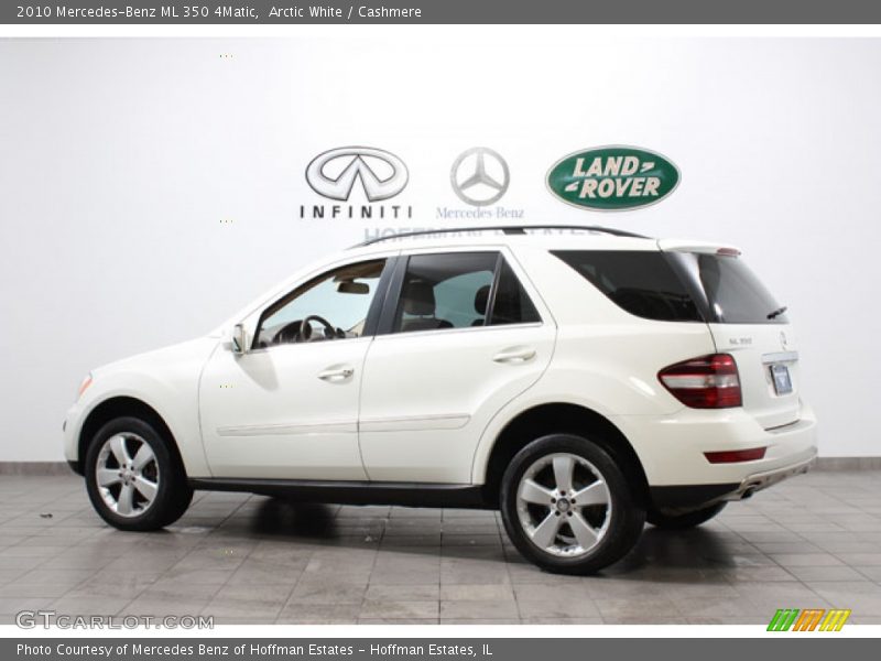 Arctic White / Cashmere 2010 Mercedes-Benz ML 350 4Matic