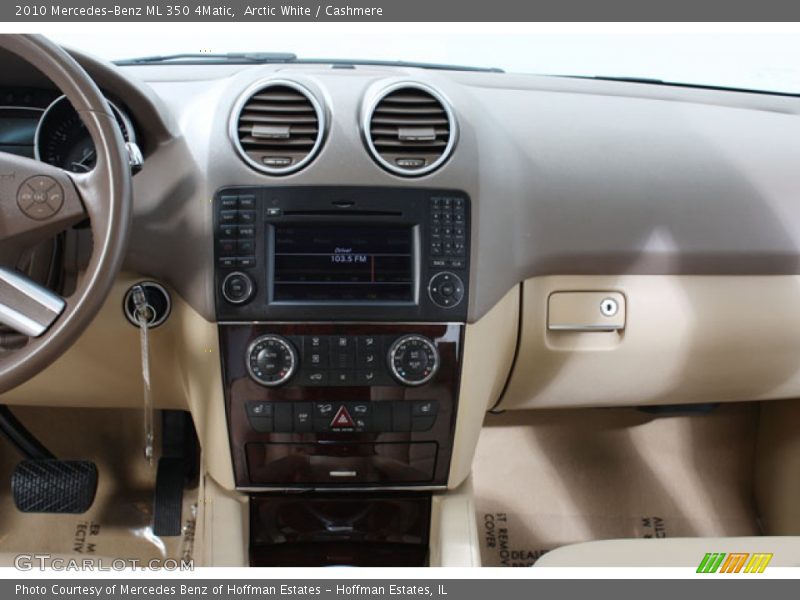 Arctic White / Cashmere 2010 Mercedes-Benz ML 350 4Matic