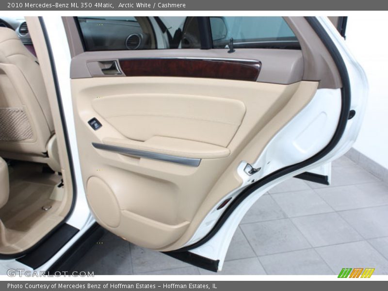 Arctic White / Cashmere 2010 Mercedes-Benz ML 350 4Matic
