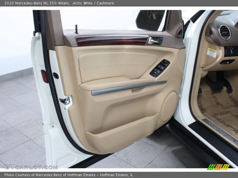 Arctic White / Cashmere 2010 Mercedes-Benz ML 350 4Matic