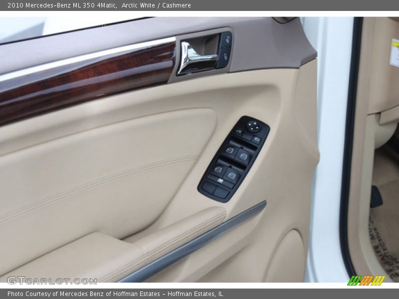Arctic White / Cashmere 2010 Mercedes-Benz ML 350 4Matic
