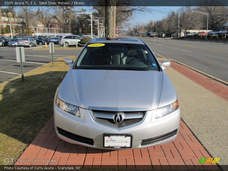 Satin Silver Metallic / Ebony 2005 Acura TL 3.2