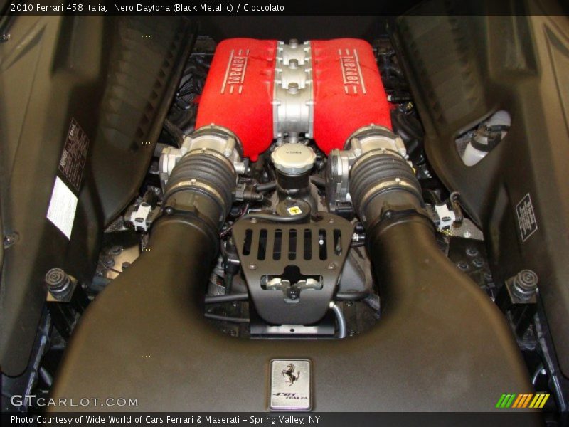 2010 458 Italia Engine - 4.5 Liter GDI DOHC 32-Valve VVT V8