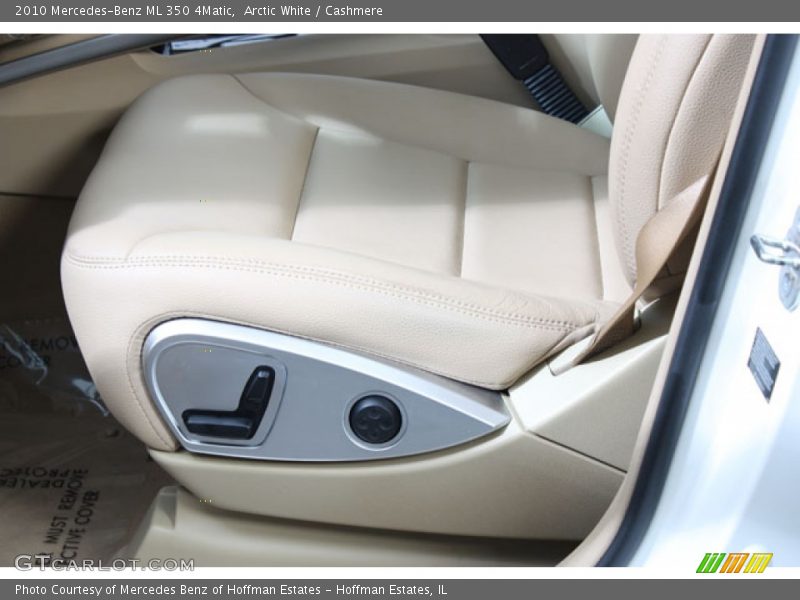 Arctic White / Cashmere 2010 Mercedes-Benz ML 350 4Matic