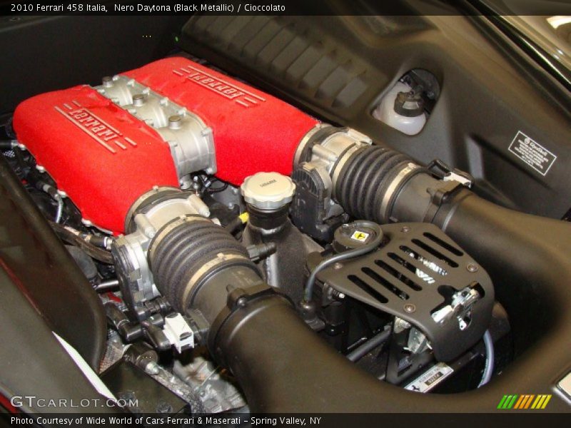  2010 458 Italia Engine - 4.5 Liter GDI DOHC 32-Valve VVT V8