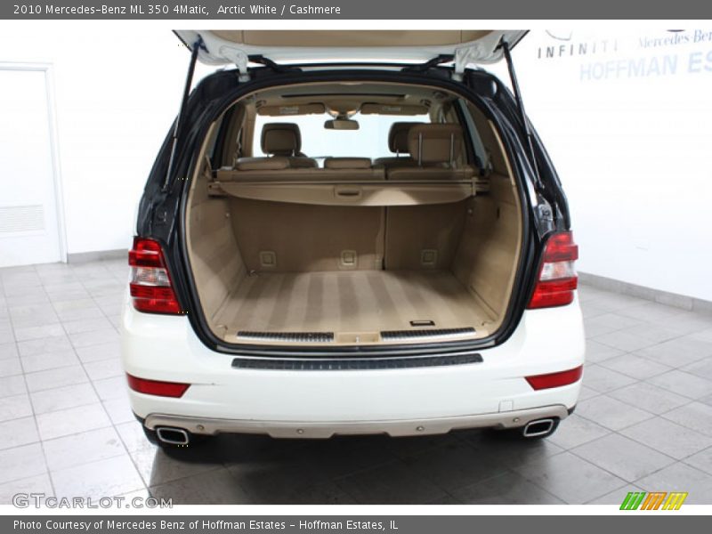 Arctic White / Cashmere 2010 Mercedes-Benz ML 350 4Matic
