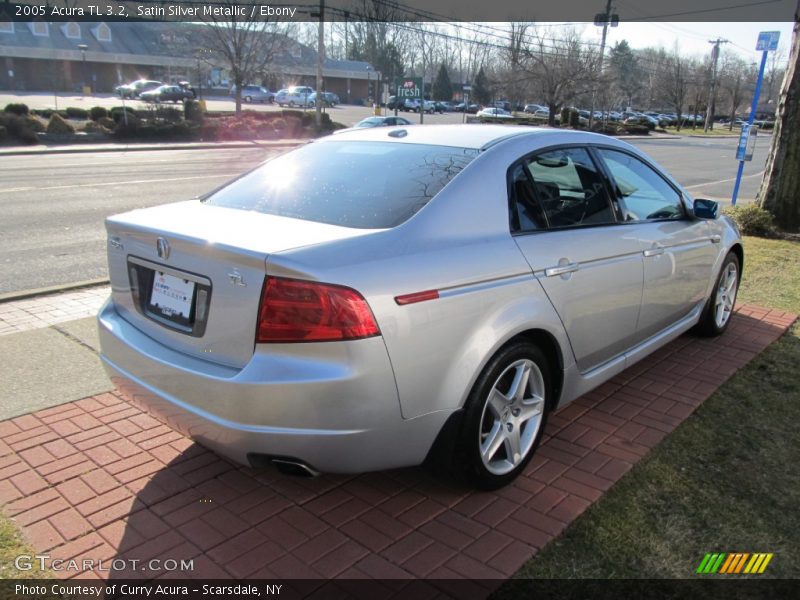 Satin Silver Metallic / Ebony 2005 Acura TL 3.2