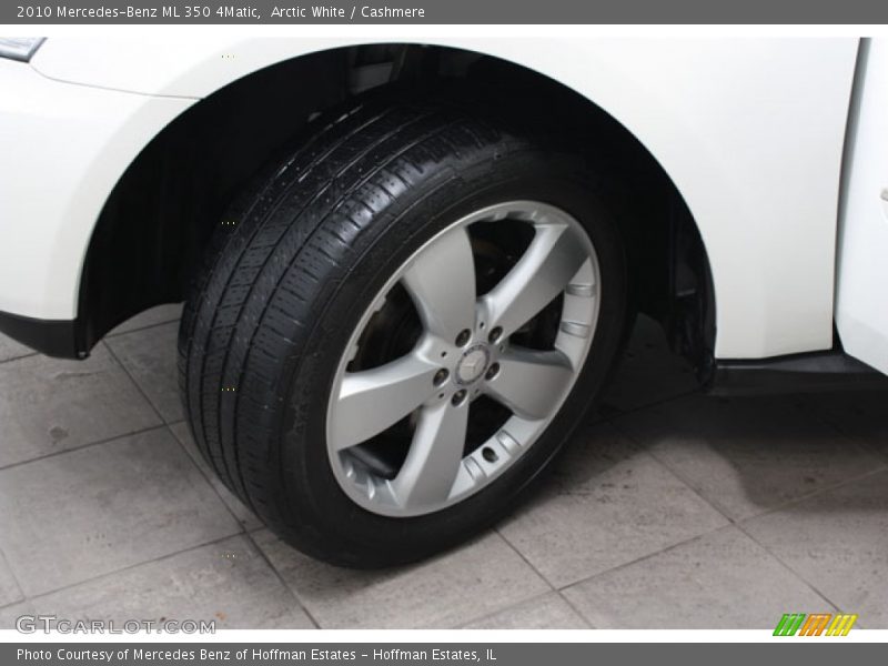 Arctic White / Cashmere 2010 Mercedes-Benz ML 350 4Matic