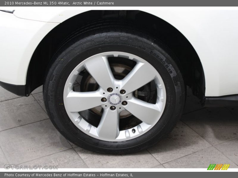 Arctic White / Cashmere 2010 Mercedes-Benz ML 350 4Matic