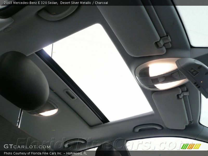 Desert Silver Metallic / Charcoal 2003 Mercedes-Benz E 320 Sedan