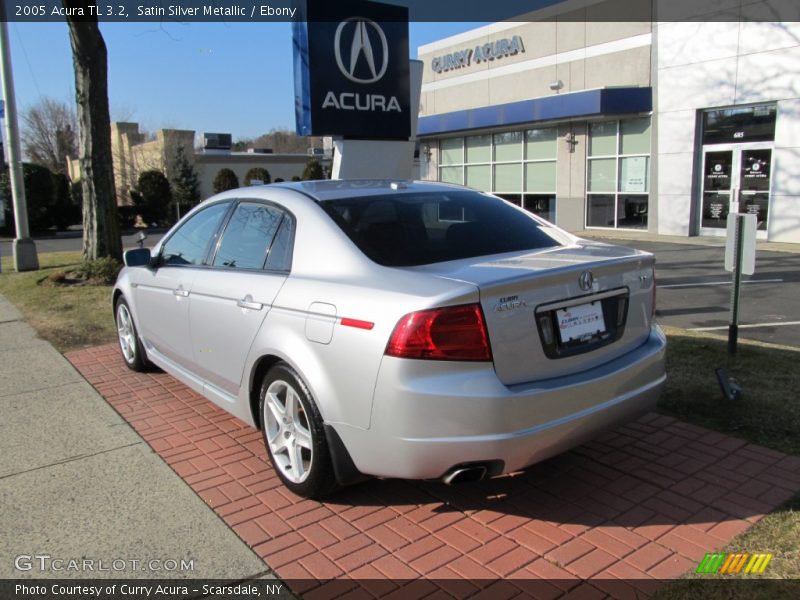 Satin Silver Metallic / Ebony 2005 Acura TL 3.2