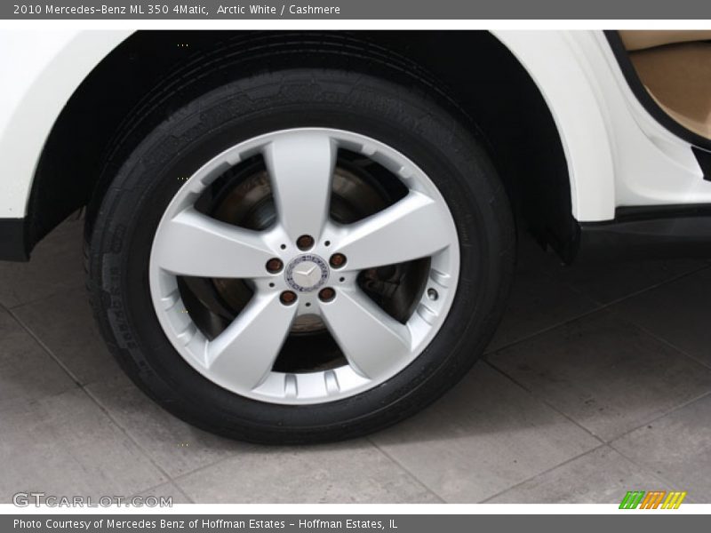 Arctic White / Cashmere 2010 Mercedes-Benz ML 350 4Matic